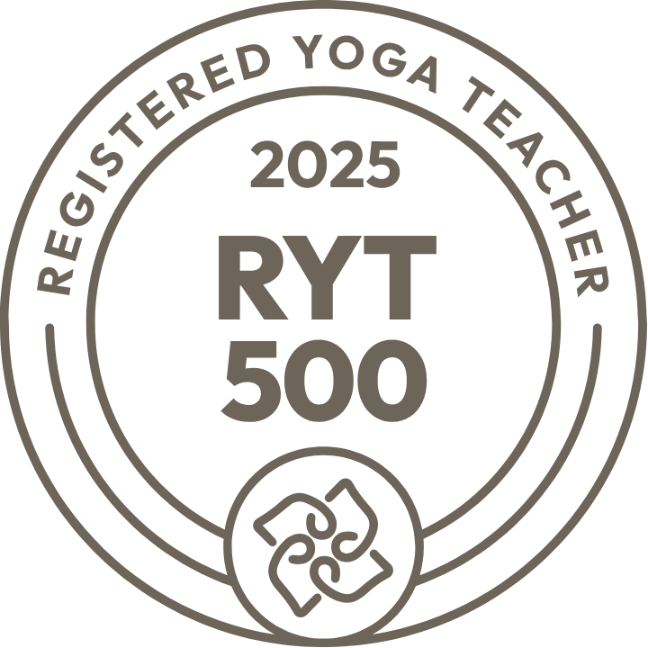 Logo formation 500H registred yoga teacher